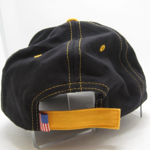 Black and Yellow Club Cadet 100 Percent Cotton Baseball Hat New Never worn - Picture 3 of 5